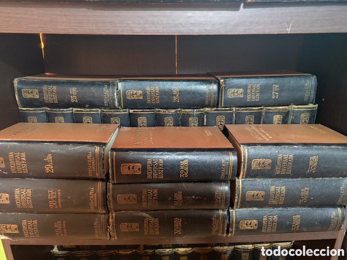 Enciclopedias de segunda mano: ENCICLOPEDIA ESPASA CALPE - Foto 2