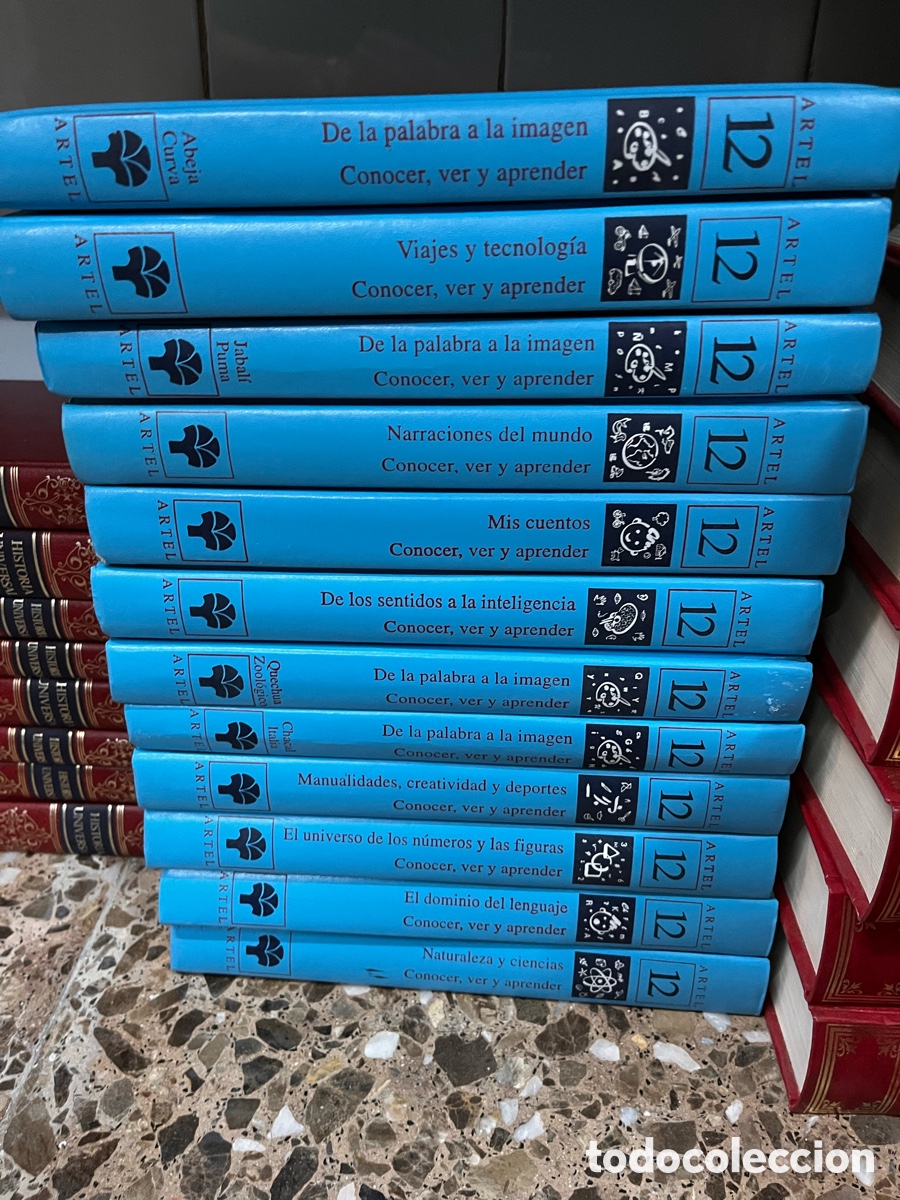 Enciclopedias de segunda mano: ARTEL-12. CONOCER, VER Y APRENDER. Completa 12 tomos