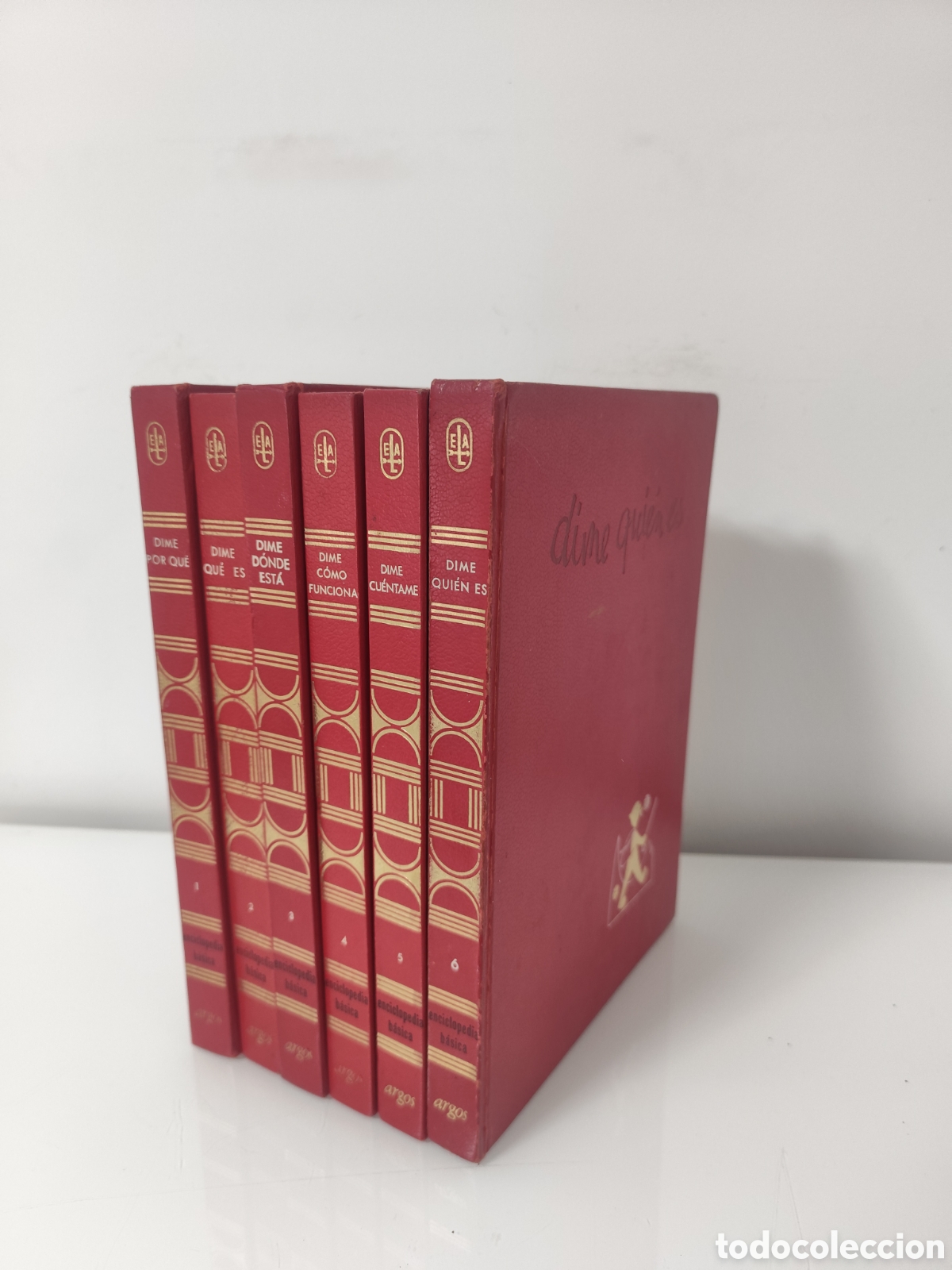 Enciclopedias de segunda mano: PRIMERA EDICI&Oacute;N 1970 ARGOS ENCICLOPEDIA B&Aacute;SICA 6 TOMOS