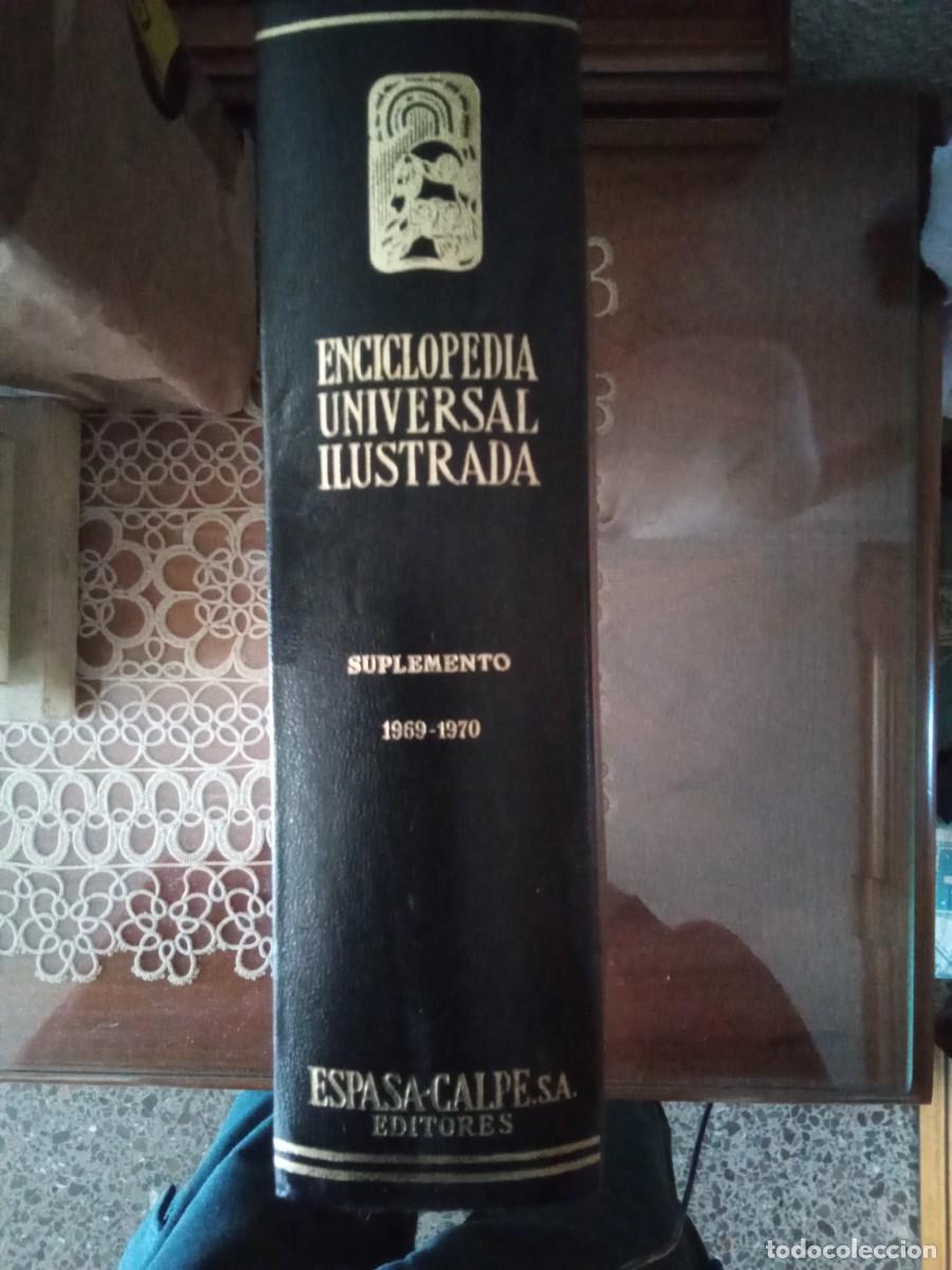 Enciclopedias de segunda mano: Suplemento 1969-1970. Espasa Calpe.