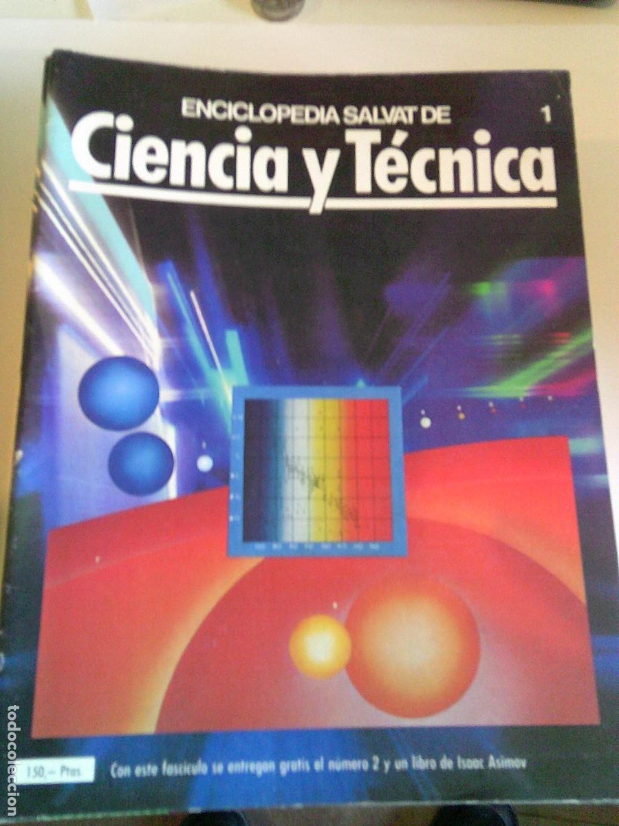 Enciclopedias de segunda mano: Lote de 36 Fasc&iacute;culos del 1 al 36 con sus 3 tapas Enciclopedia Salvat de Ciencia y T&eacute;cnica