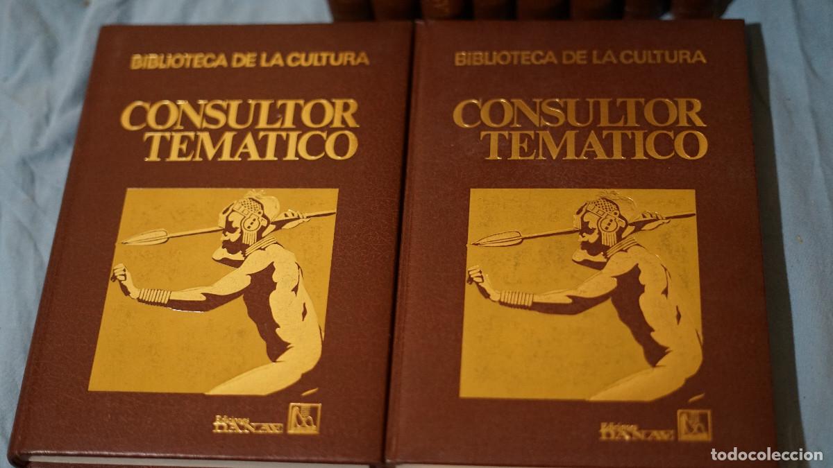 Enciclopedias de segunda mano: Consultor tem&aacute;tico 10 tomos - Foto 2