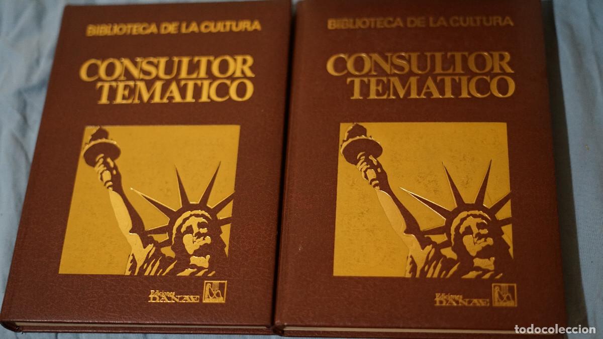 Enciclopedias de segunda mano: Consultor tem&aacute;tico 10 tomos - Foto 3