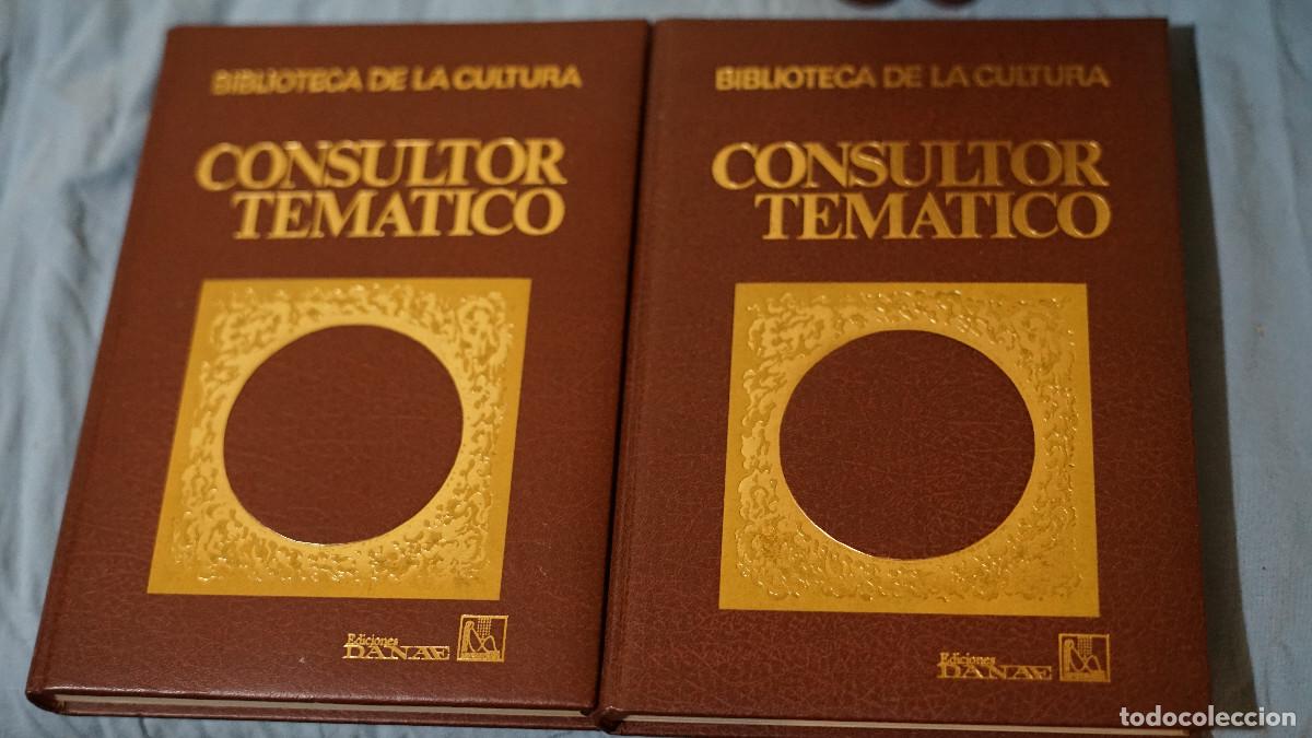 Enciclopedias de segunda mano: Consultor tem&aacute;tico 10 tomos - Foto 4