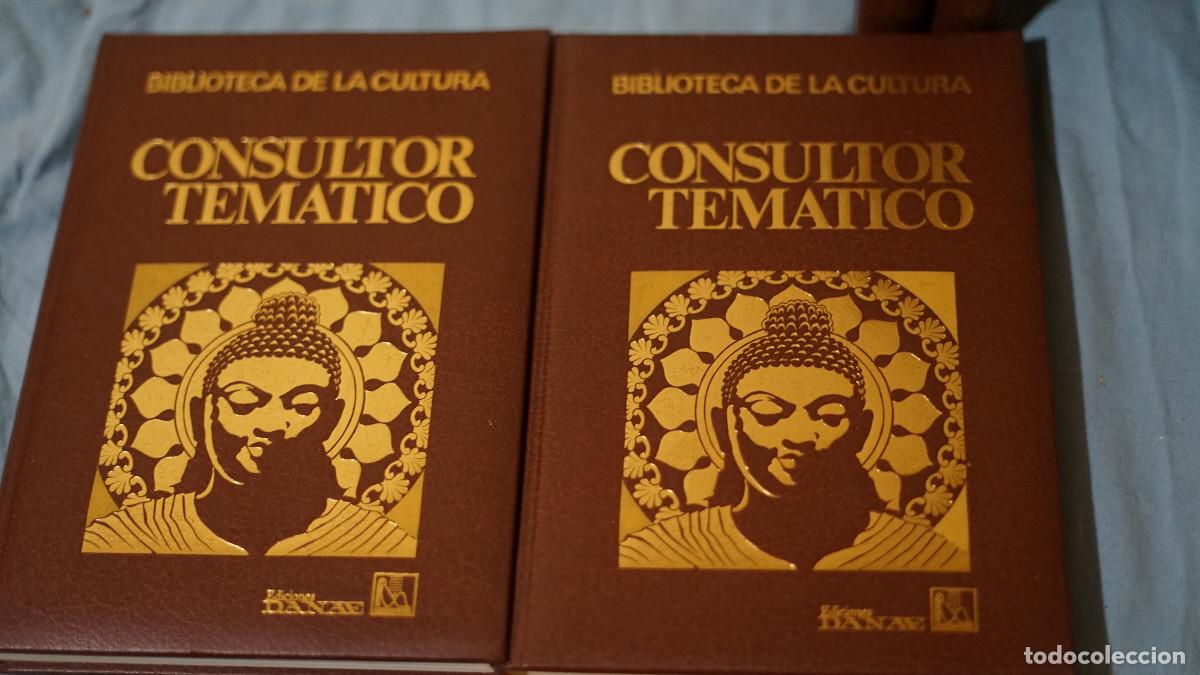 Enciclopedias de segunda mano: Consultor tem&aacute;tico 10 tomos - Foto 5