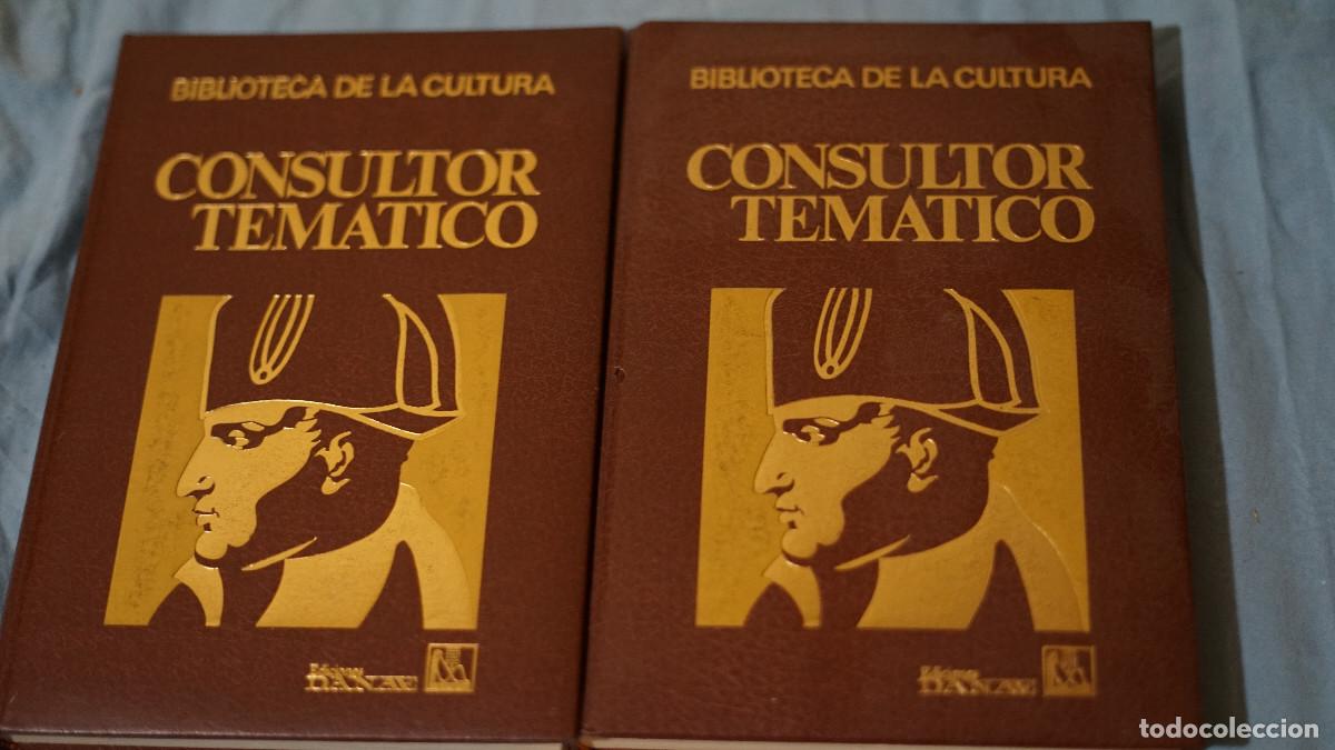 Enciclopedias de segunda mano: Consultor tem&aacute;tico 10 tomos - Foto 6