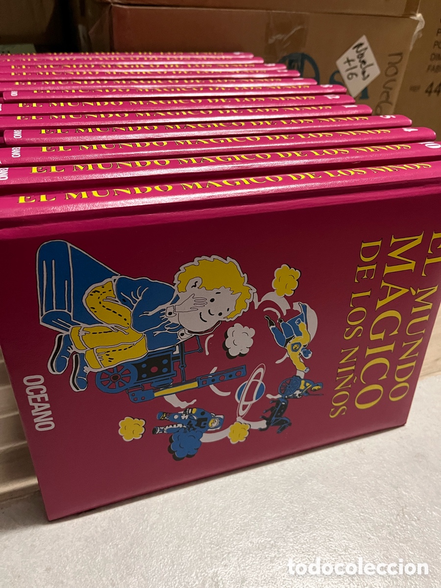 Enciclopedias de segunda mano: El mundo m&aacute;gico de los ni&ntilde;os. Oc&eacute;ano. Completo 12 tomos