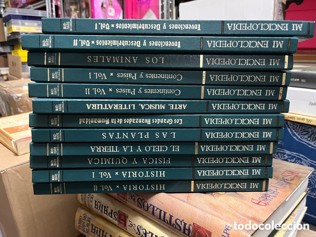Enzyklop&auml;dien aus zweiter Hand: Mi enciclopedia - 12 tomos - Ed. Gaisa - plantas, arte, m&uacute;sica, historia, Pa&iacute;ses,&hellip; completa