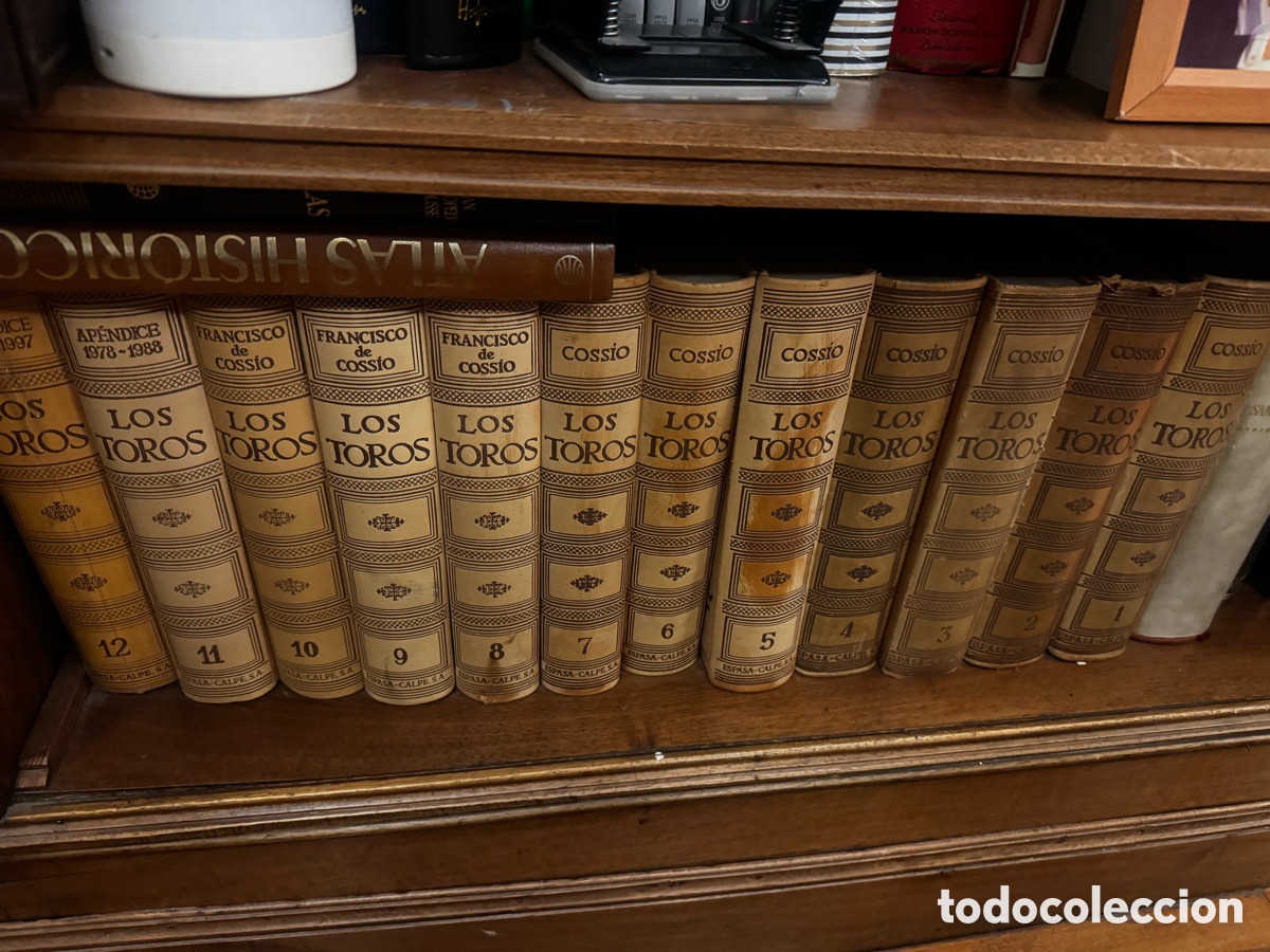 Enciclopedias de segunda mano: Coss&iacute;o Espasa Calpe doce tomos