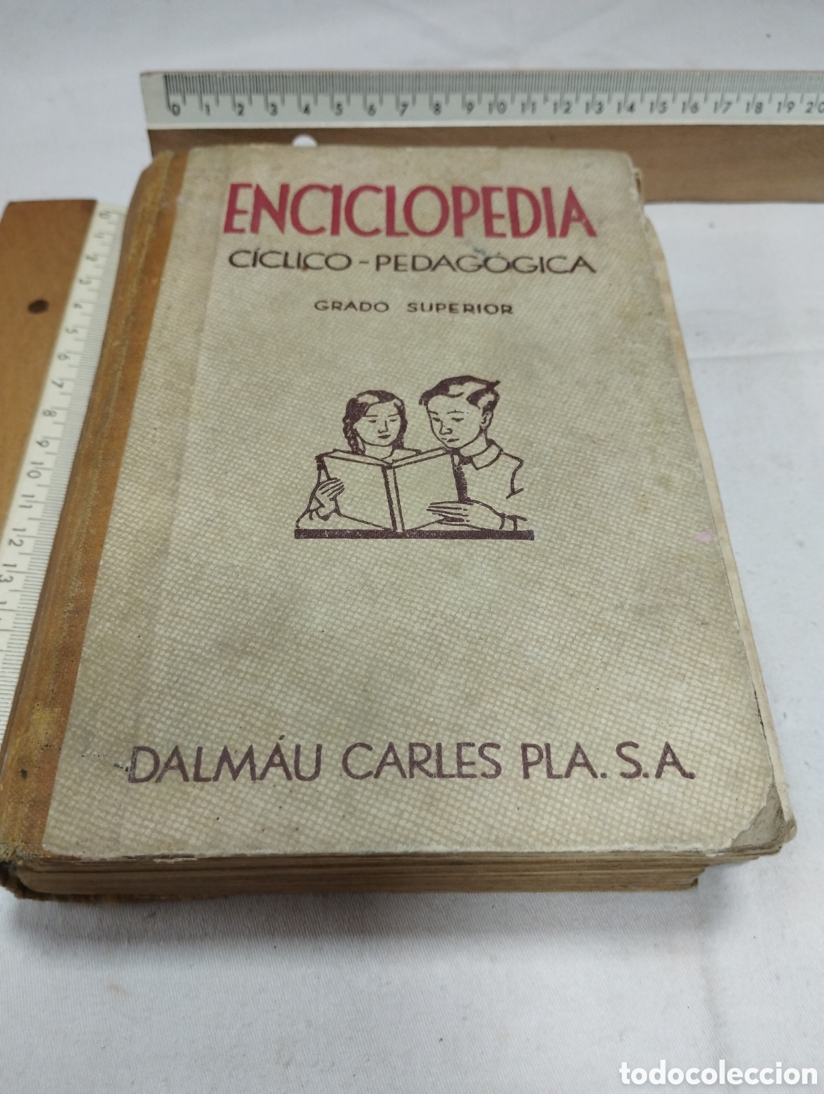 Enciclopedias de segunda mano: Enciclopedia cl&iacute;nico pedag&oacute;gicade grado superior .Dalmau Carles.v