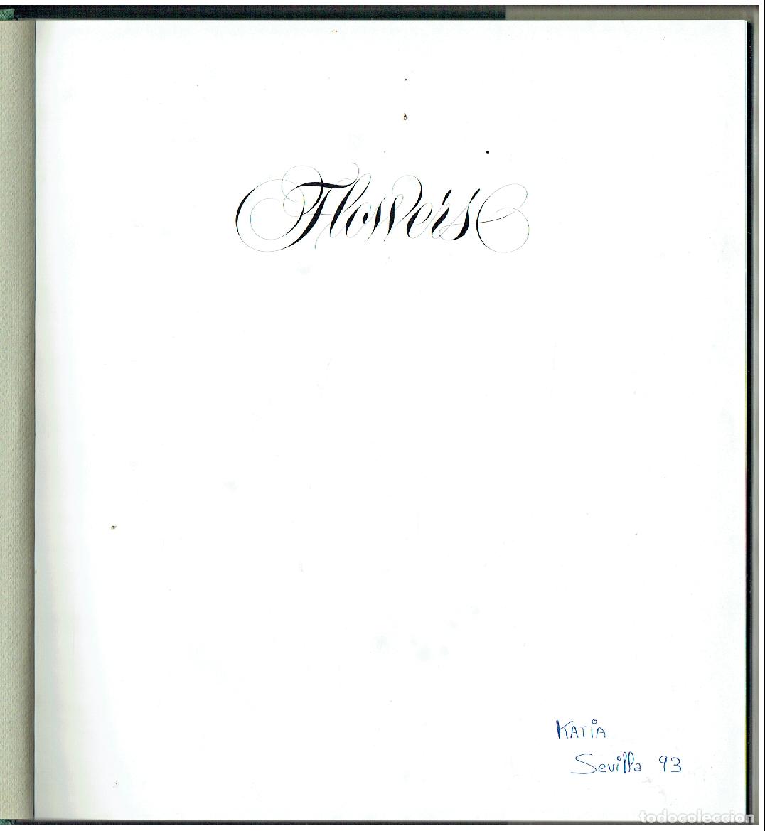 Enciclopedias de segunda mano: FLOWERS. DAVID HAMILTON. (P/B19) - Foto 6