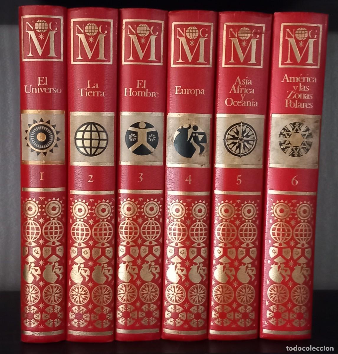 Enciclopedias de segunda mano: NUEVA GEOGRAF&Iacute;A MAR&Iacute;N. 6 Tomos. Completa. 1968p