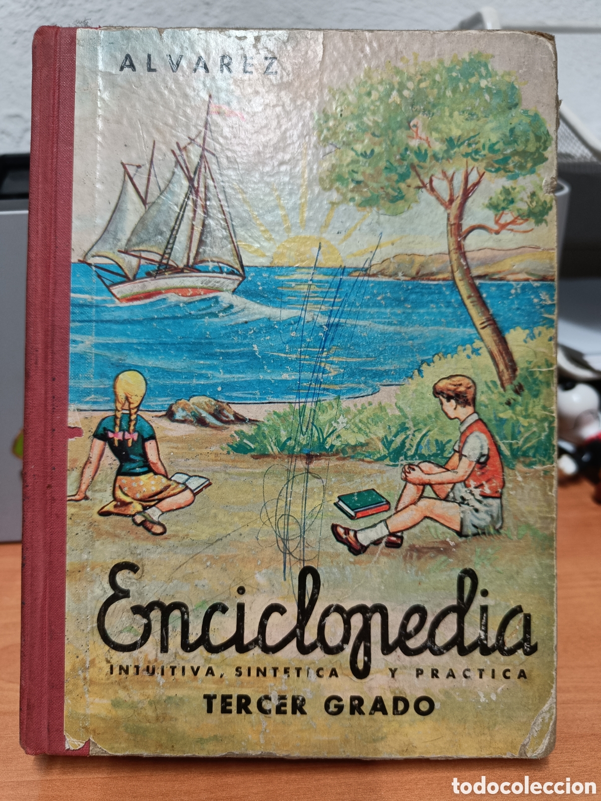 Enciclopedias de segunda mano: ENCICLOPEDIA ALVAREZ. INTUITIVA, SINTETICA Y PRACTICA. TERCER GRADO.