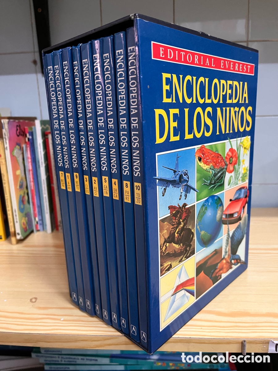 Enciclopedias de segunda mano: Enciclopedia de los ni&ntilde;os. Everest 10 tomos