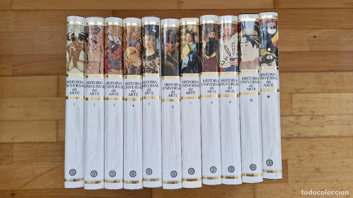 Enciclopedias de segunda mano: Historia Universal del Arte Editorial Planeta Gran formato Ilustrado Color Nuevo Coleccion Completa