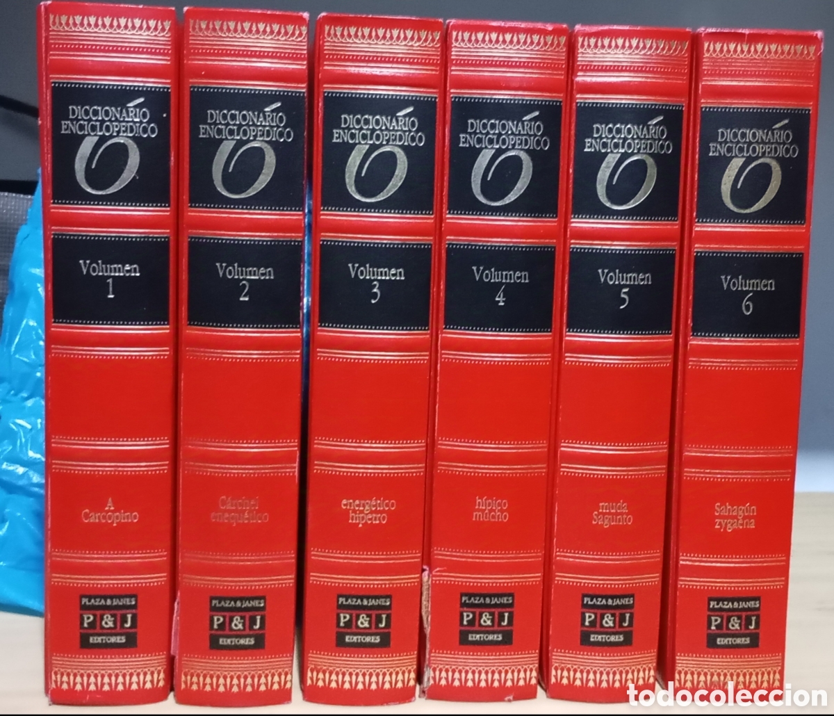 Enciclopedias de segunda mano: Diccionario enciclop&eacute;dico P & J