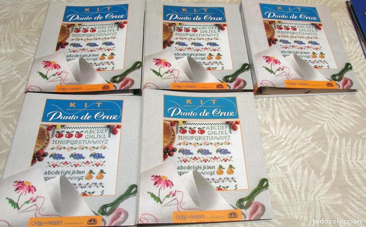 Enciclopedias de segunda mano: Enciclopedia &rdquo;Punto de cruz&rdquo; (Orbis/Fabris, 1999)