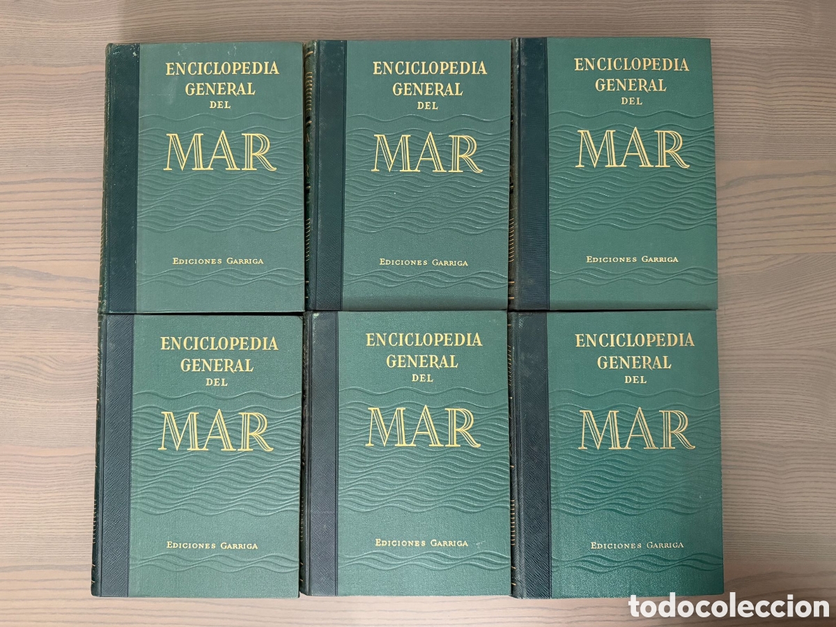 Enciclopedias de segunda mano: Enciclopedia general del mar - Foto 2