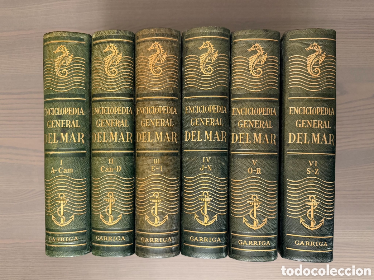 Enciclopedias de segunda mano: Enciclopedia general del mar