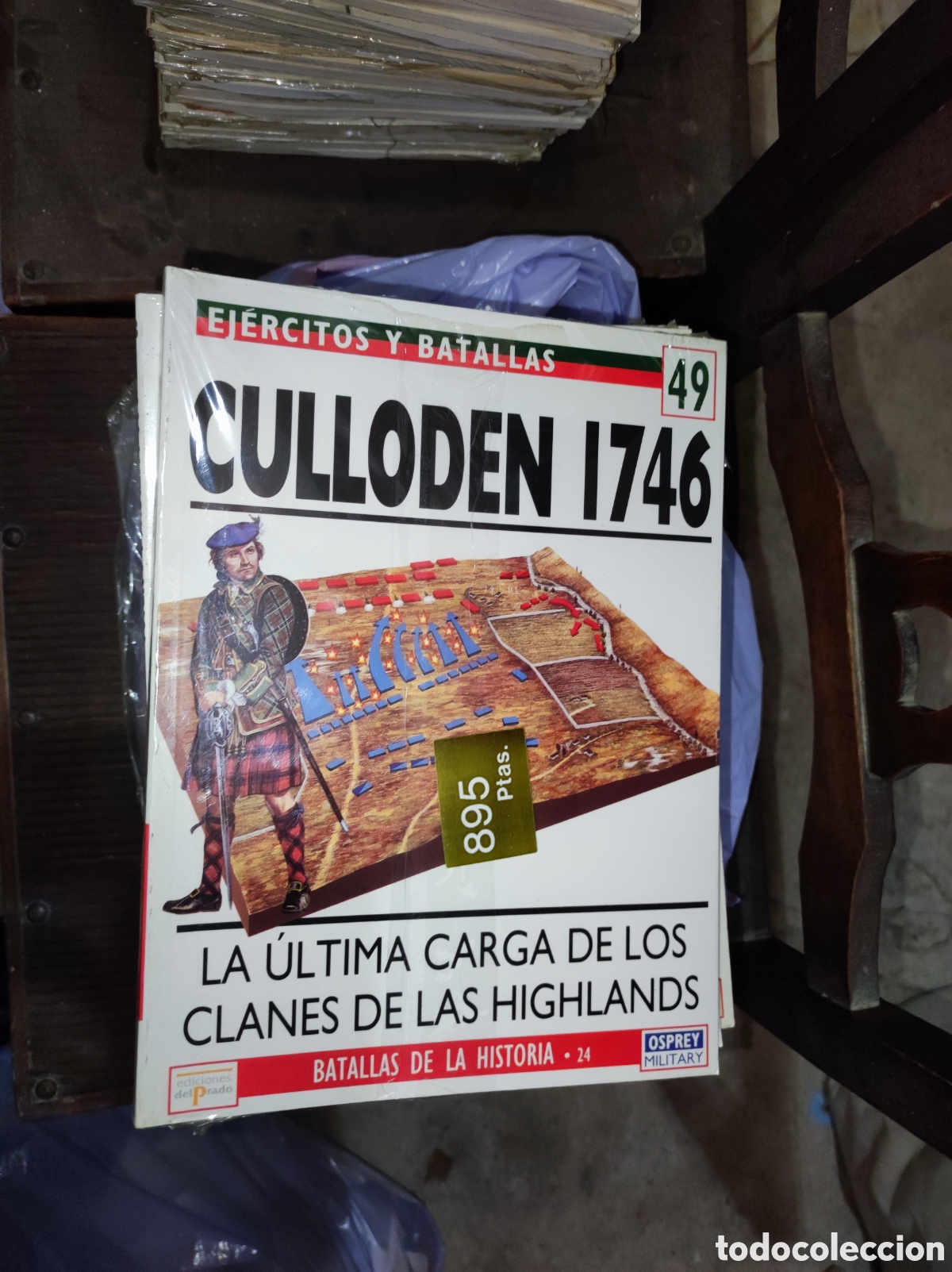Enciclopedias de segunda mano: Ej&eacute;rcitos y batallas, n&deg; 49 - Culloden 1746 - La &uacute;ltima carga de los clanes de las Highlands - Ospre
