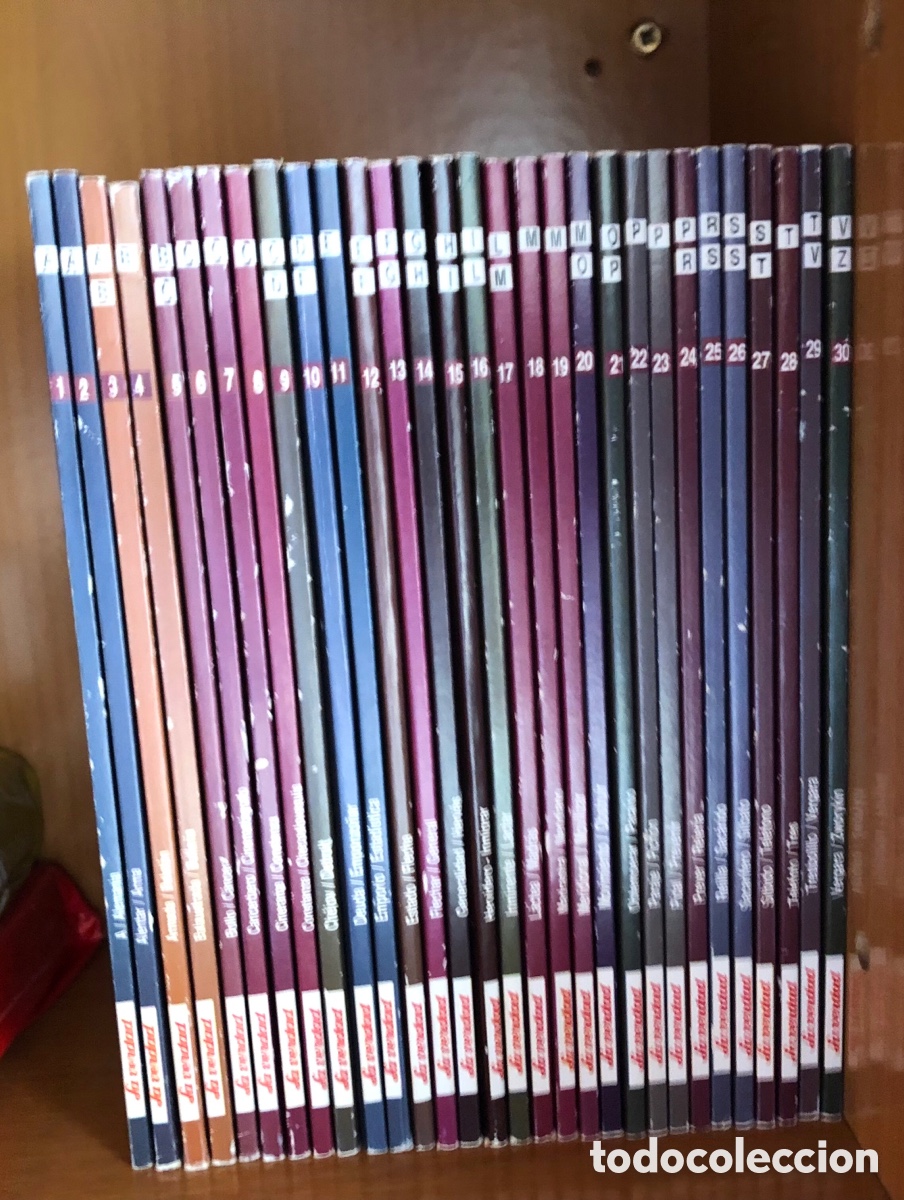 Enciclopedias de segunda mano: Enciclopedia 30 vol&uacute;menes