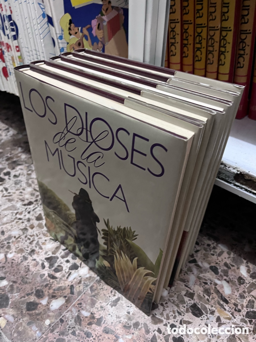 Enciclopedias de segunda mano: Los Dioses de la M&uacute;sica � 5 Tomos � Completa � Planeta - VV. AA.