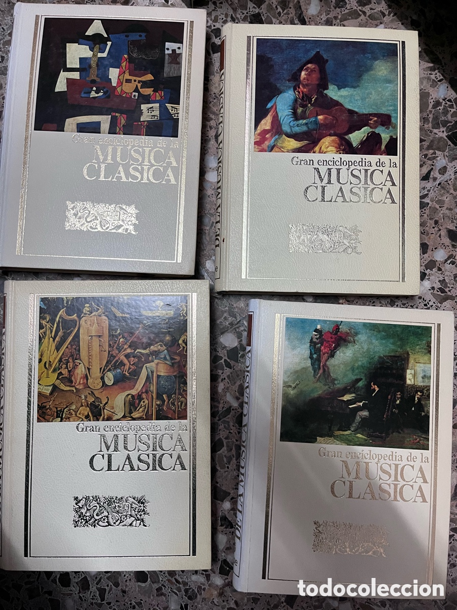 Enciclopedias de segunda mano: GRAN ENCICLOPEDIA DE LA MUSICA CLASICA. 4 TOMOS. SARPE. 1980. PAGS : 1600.
