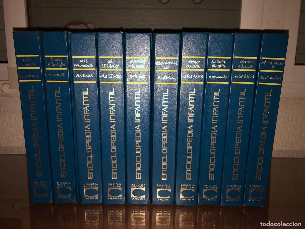 Enciclopedias de segunda mano: ENCICLOPEDIA INFANTIL BIBLIOTECA CULTURAL CAROGGIO. 1985. 10 TOMOS COMPLETA