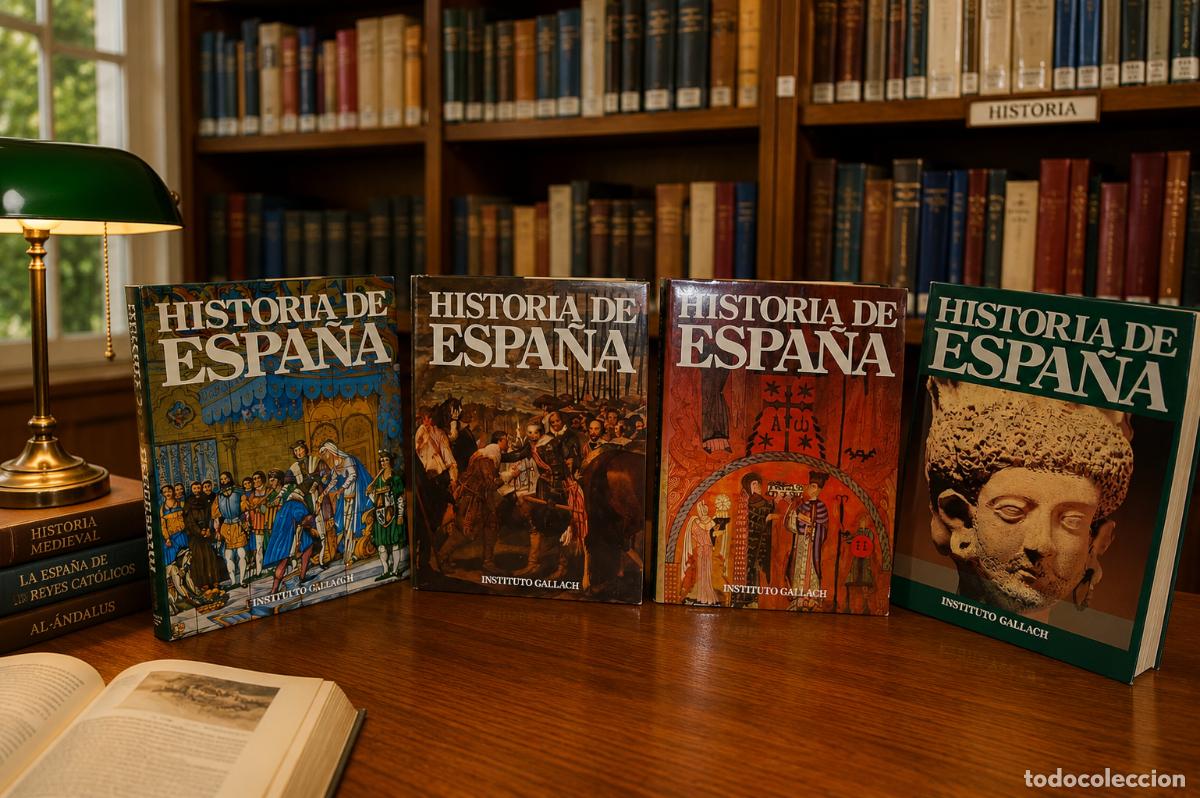Second hand encyclopedias: ENCICLOPEDIA HISTORIA DE ESPA&Ntilde;A, INSTITUTO GALLACH