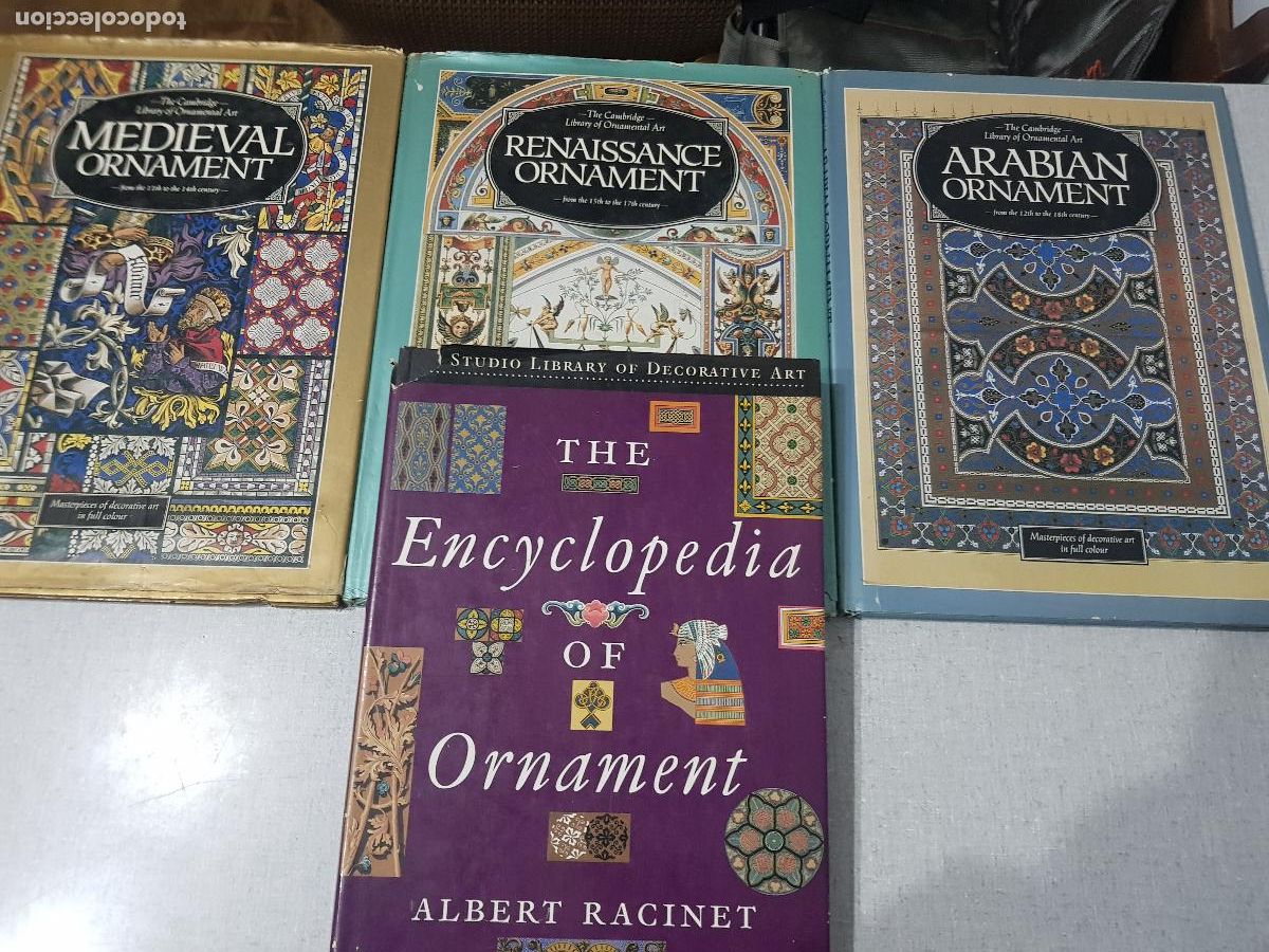 Enciclopedias de segunda mano: CUATRO LIBROS EN INGLES ORNAMENT - Foto 17