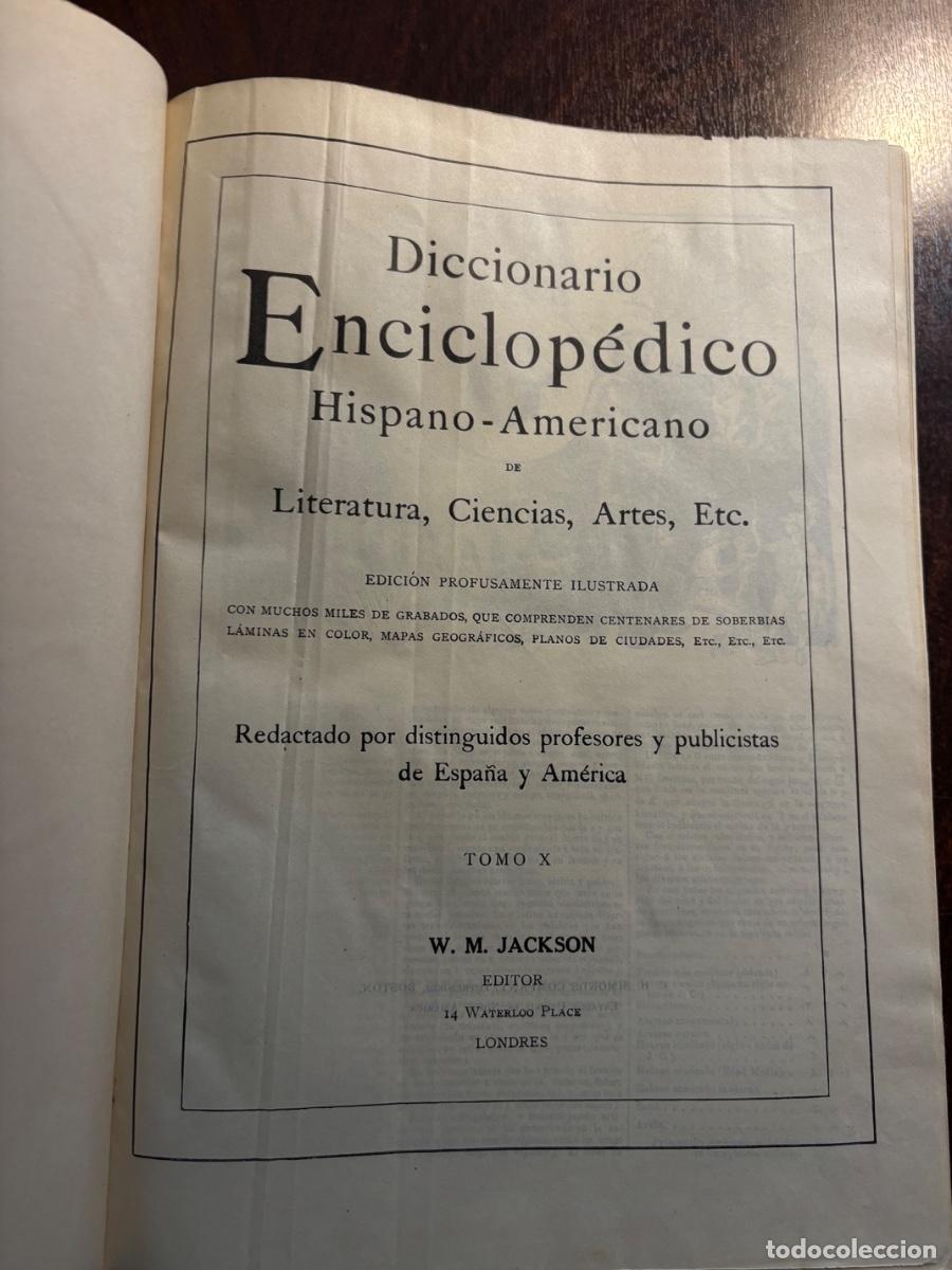 Enciclopedias de segunda mano: Enciclopedia 25 tomos Editorial 1898