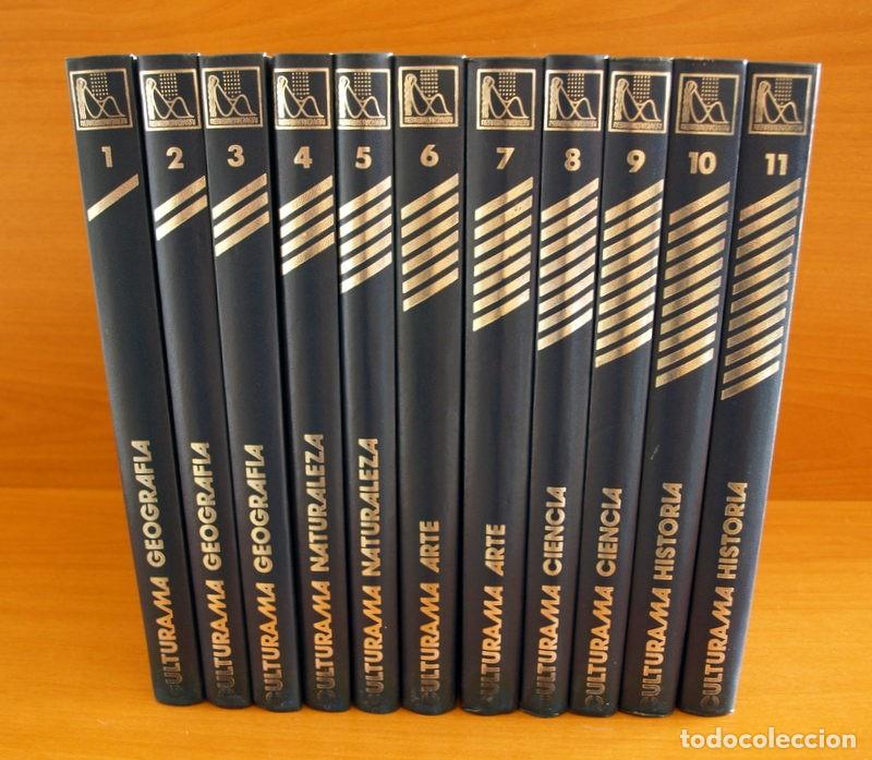Enciclopedias de segunda mano: Enciclopedia Culturama Geograf&iacute;a - Ediciones Danae A&ntilde;o 1981 - 11 Tomos Colecci&oacute;n Completa