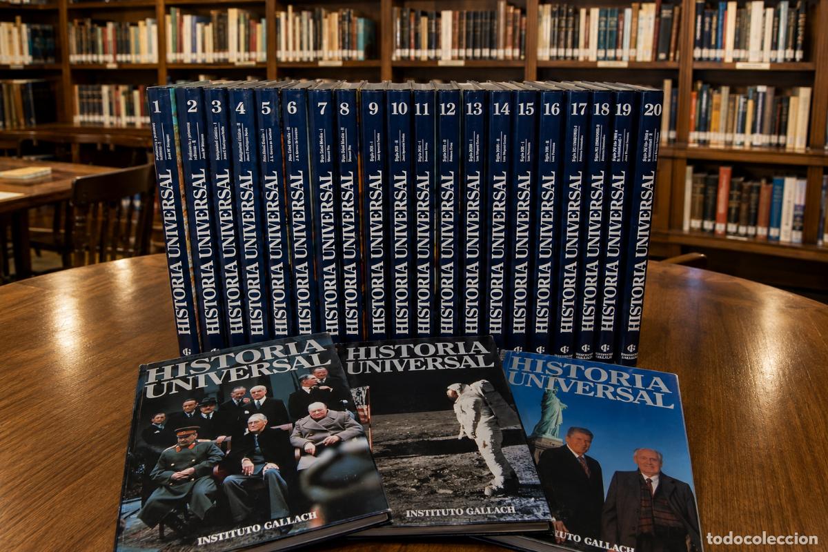 Second hand encyclopedias: HISTORIA UNIVERSAL, enciclopedia INSTITUTO GALLACH