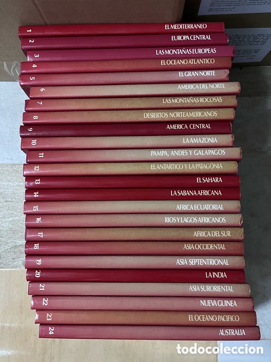 Enciclopedias de segunda mano: Enciclopedia de la naturaleza Adena World Wildlife Fund Debate Itaca C&iacute;rculo 24 tomos