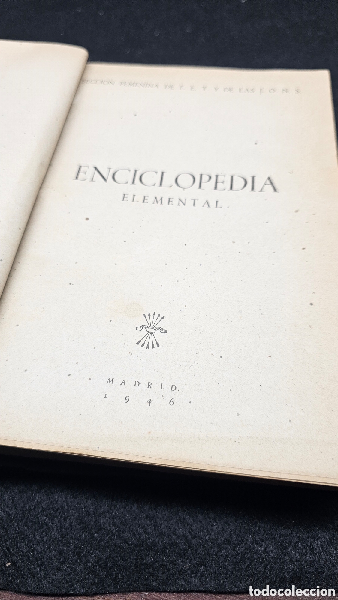 Enciclopedias de segunda mano: Enciclopedia elemental 1946