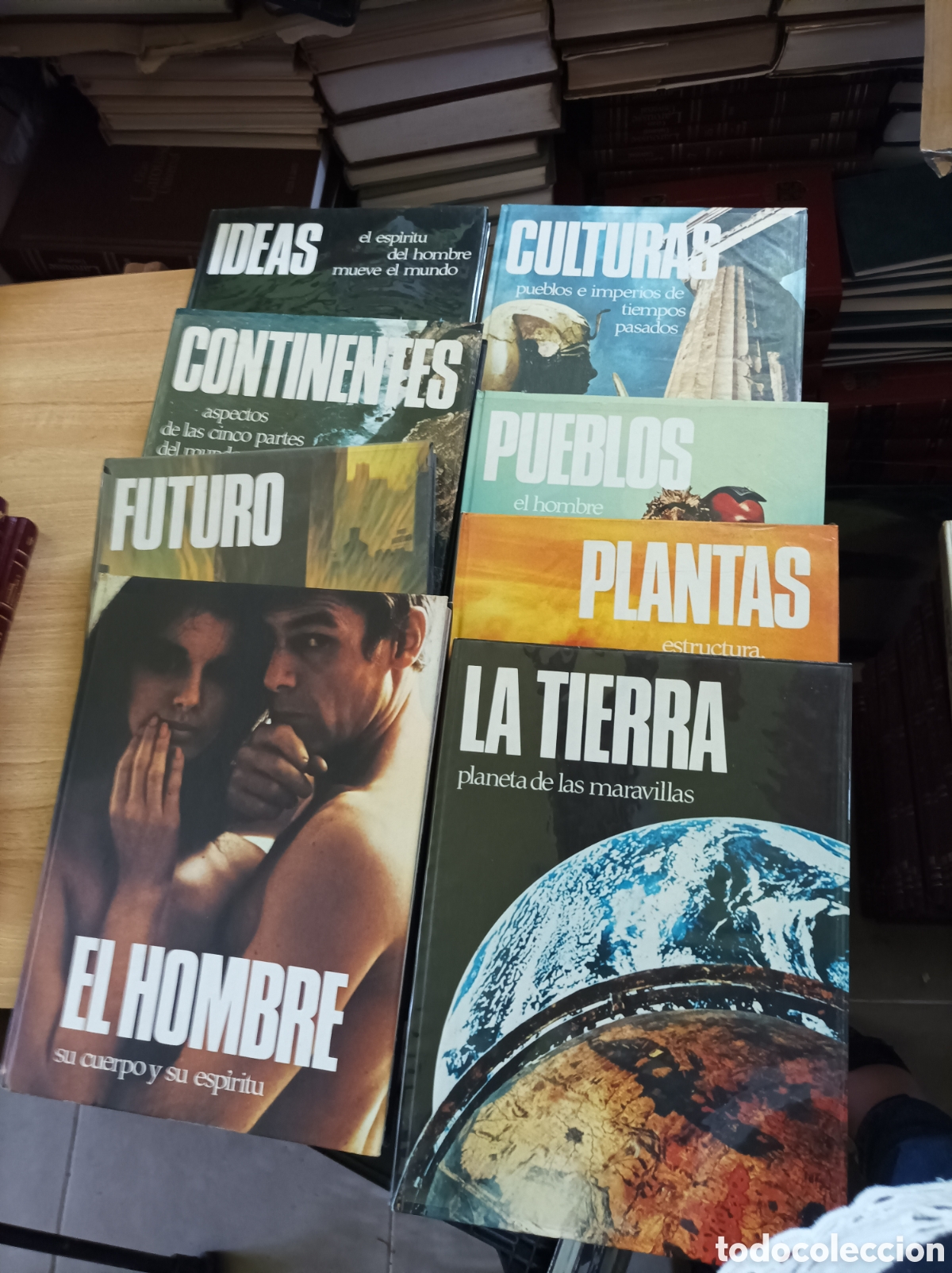 Enciclopedias de segunda mano: EL HOMBRE Y SU MUNDO.7TOMOS 1973