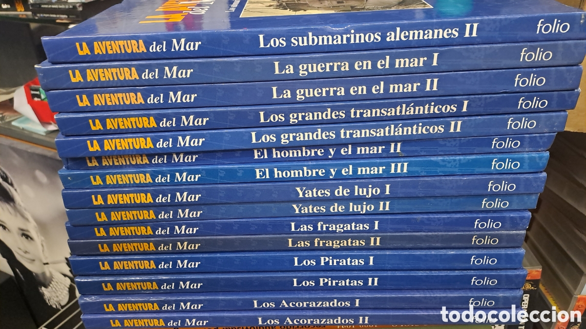 Enciclopedias de segunda mano: La aventura del mar 15 tomos Folio time life