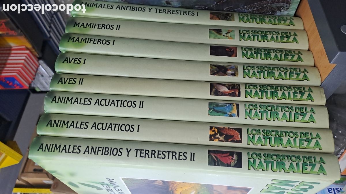 Enciclopedias de segunda mano: los secretos de la naturaleza 8 tomos