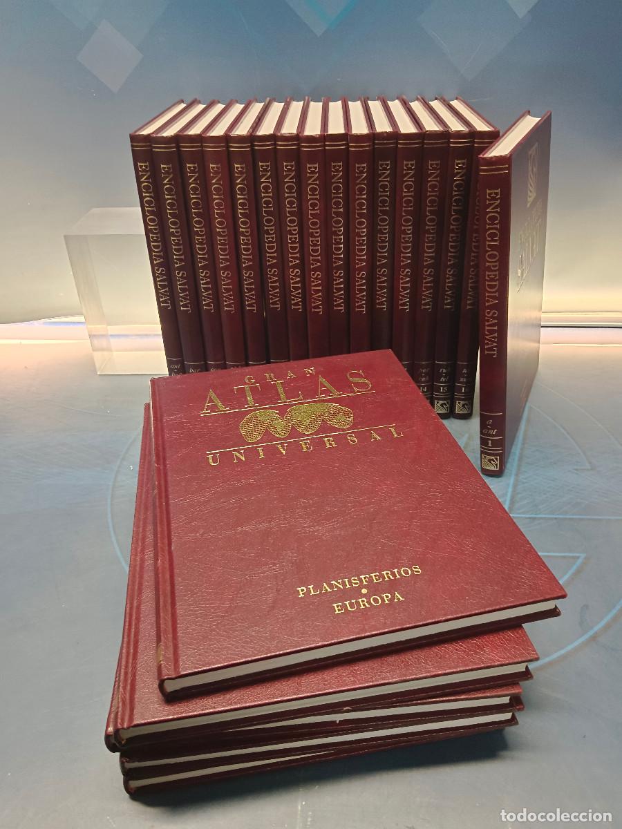 Enciclopedias de segunda mano: GRAN ENCICLOPEDIA SALVAT 16 TOMOS y Gran Atlas Universal Salvat 5 TOMOS