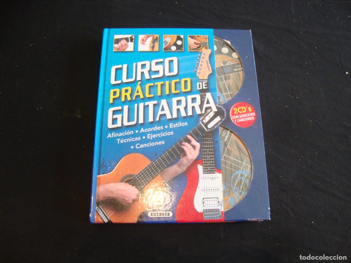 Enciclopedias de segunda mano: CURSO PRACTICO GUITARRA CON 2 CDS - Foto 1