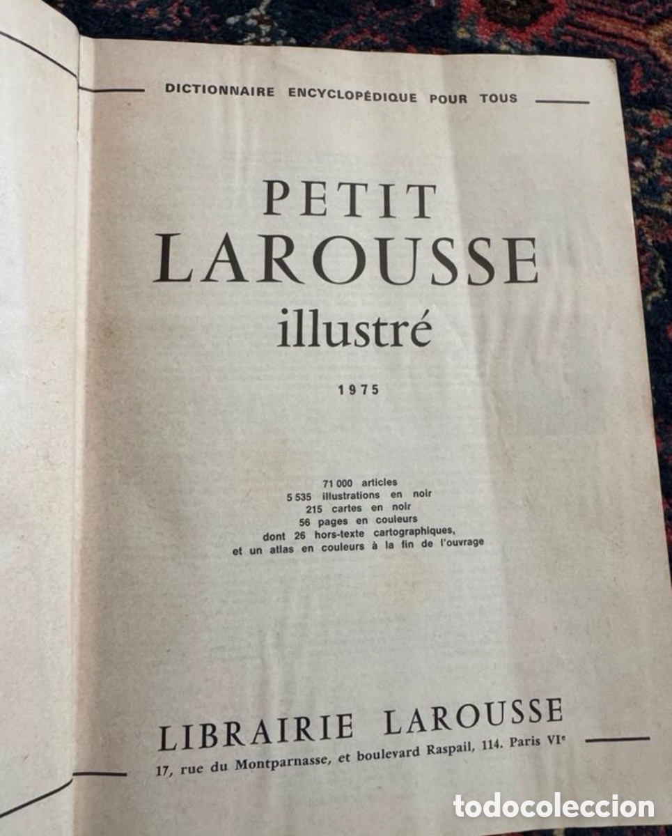 Enciclopedias de segunda mano: Petit Larousse Illustre - Foto 3