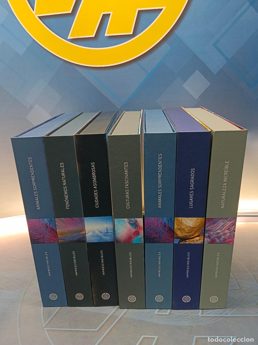 Enciclopedias de segunda mano: IMPRESCINDIBLES PLANETA, 7 TOMOS edicion de lujo, COLECCION COMPLETA, 2 de ellos nuevos precintados