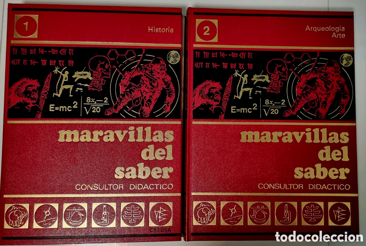 Enciclopedias de segunda mano: Enciclopedia vintage &rdquo;Maravillas del Saber&rdquo;