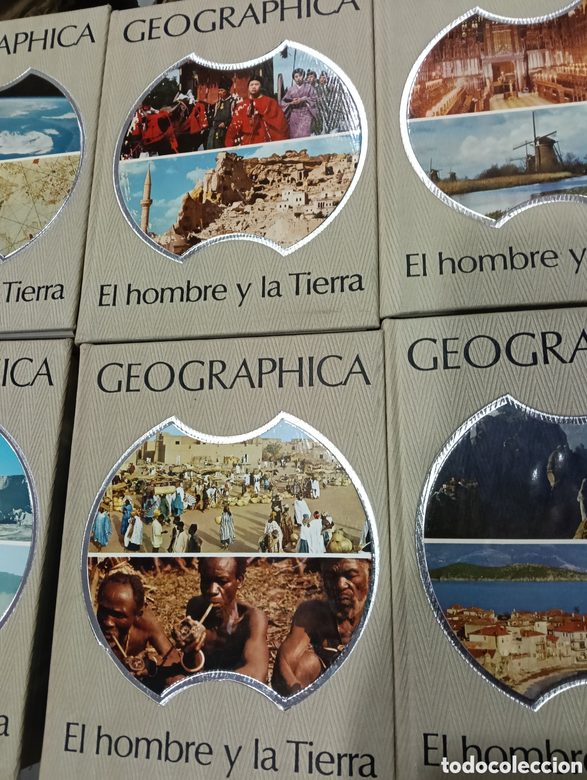 Enciclopedias de segunda mano: Enciclopedia ilustrada Geographica - Foto 3