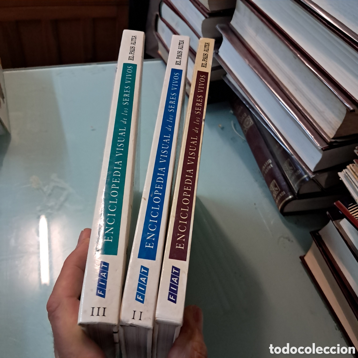 Livres d'occasion: Enciclopedia visual de los seres vivos, 3 tomos, El pa&iacute;s, Altea
