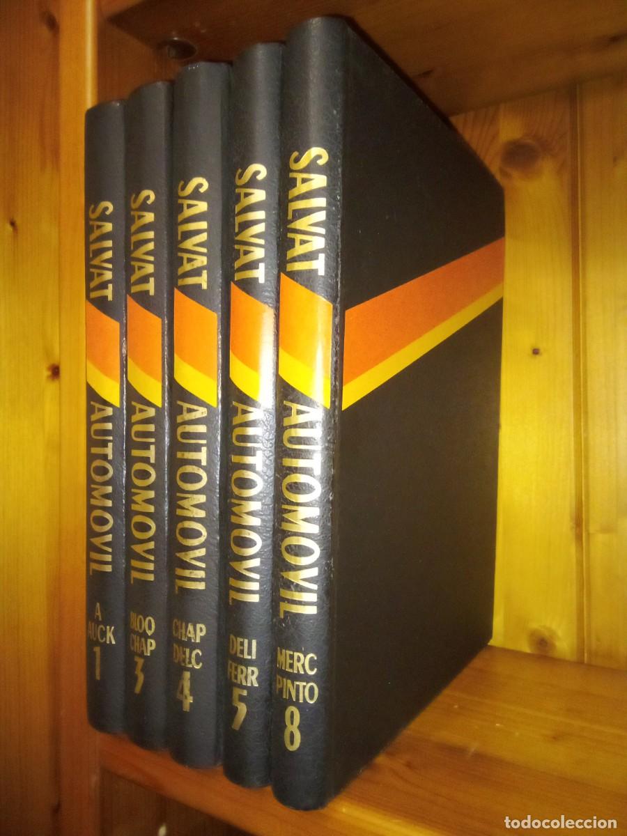 Enciclopedias de segunda mano: ENCICLOPEDIA AUTOMOVIL SALVAT, TOMOS 1 3 4 5 8