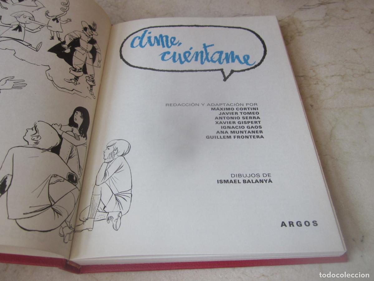 Enciclopedias de segunda mano: MAXIMO CORTINI - DIME CUENTAME - ARGOS 1970 - Foto 2