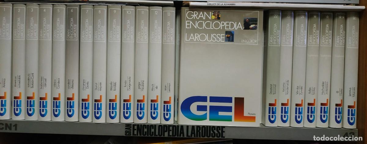 Enciclopedias de segunda mano: GRAN ENCICLOPEDIA LAROUSSE. GEL. 24 TOMOS M&Aacute;S 3 SUPLEMENTOS DOBLES