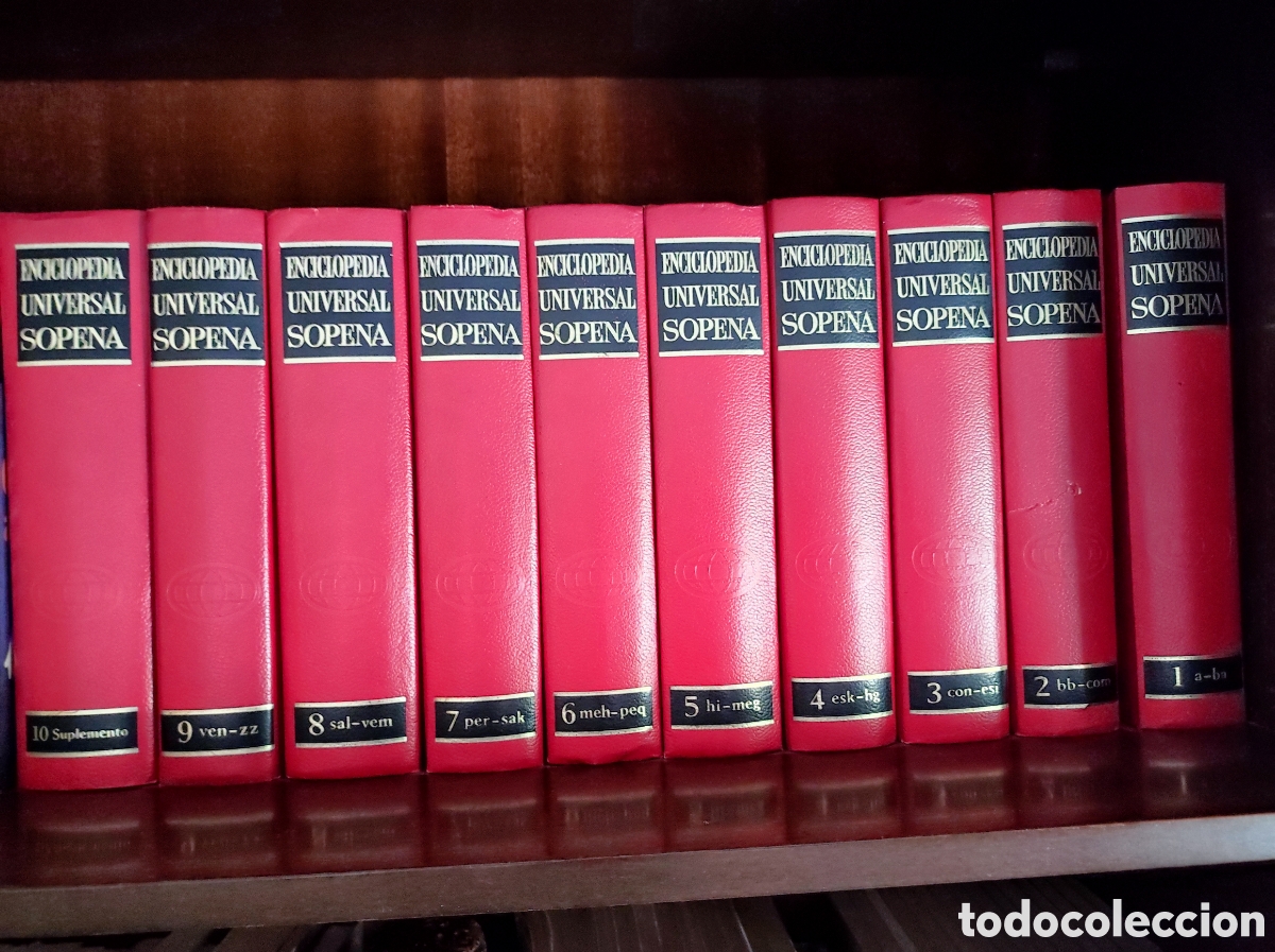 Enciclopedias de segunda mano: ENCICLOPEDIA UNIVERSAL SOPENA - 10 TOMOS