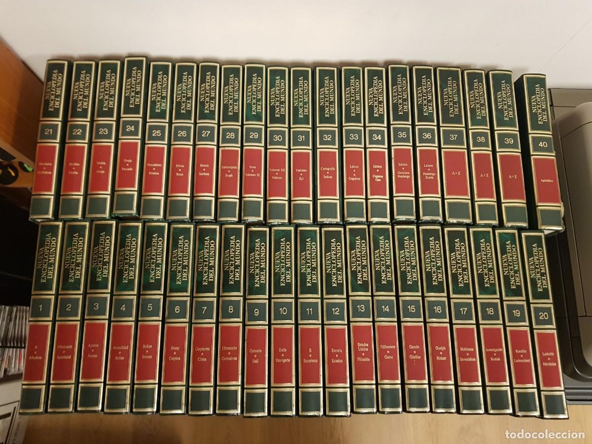 Enciclopedias de segunda mano: Nueva Enciclopedia del Mundo Durvan 36 Tomos + 3 A Z y 1 Apendice Completa 1990